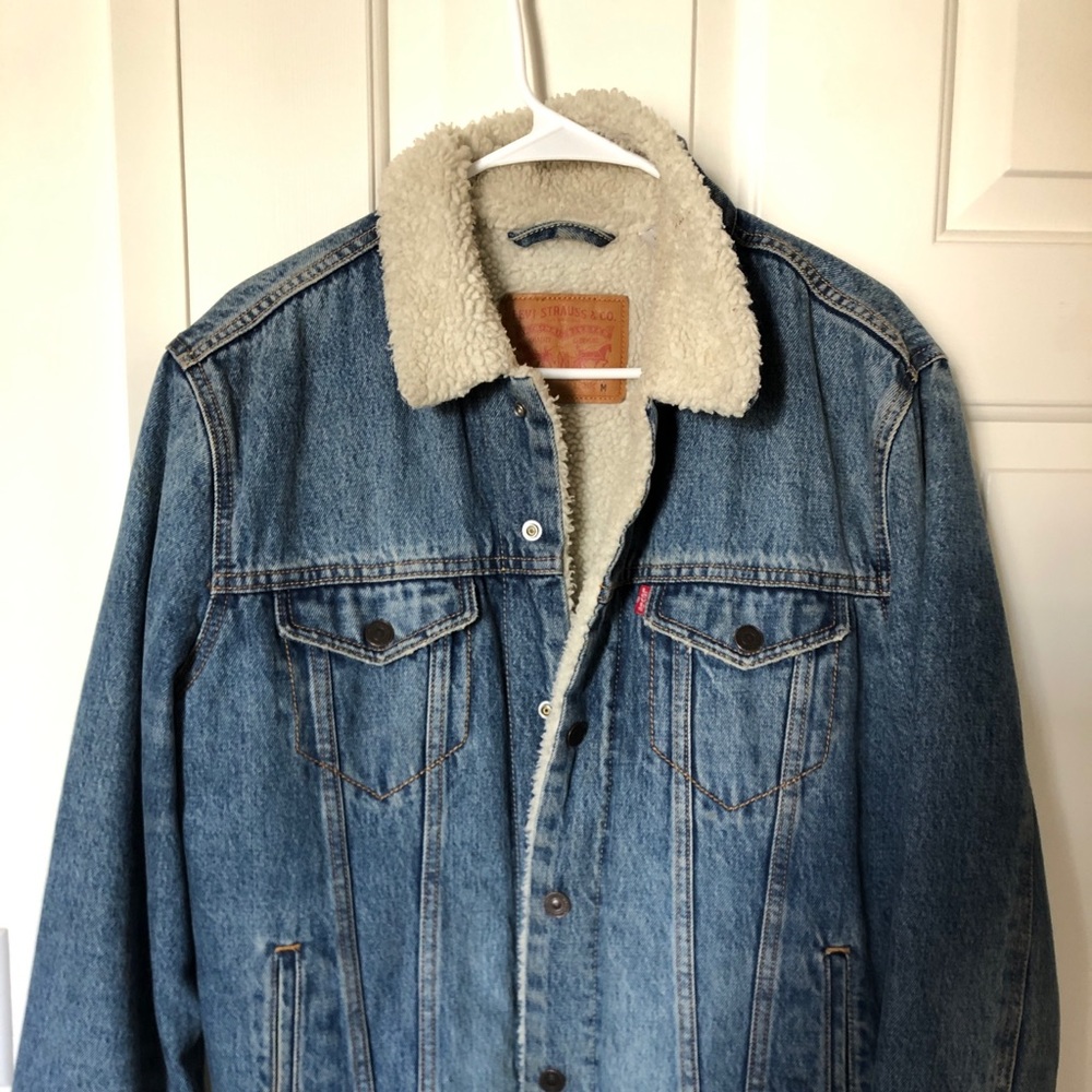 Levi’s Sherpa Denim Jacket